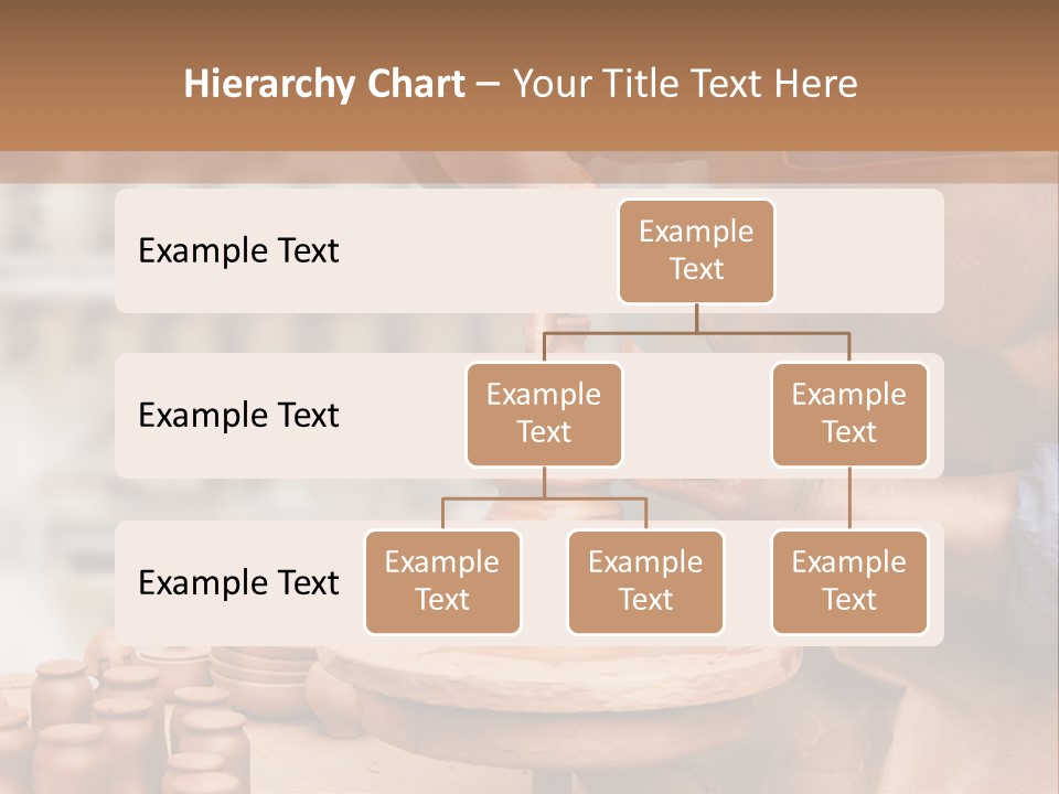 Making Person Ceramic PowerPoint Template