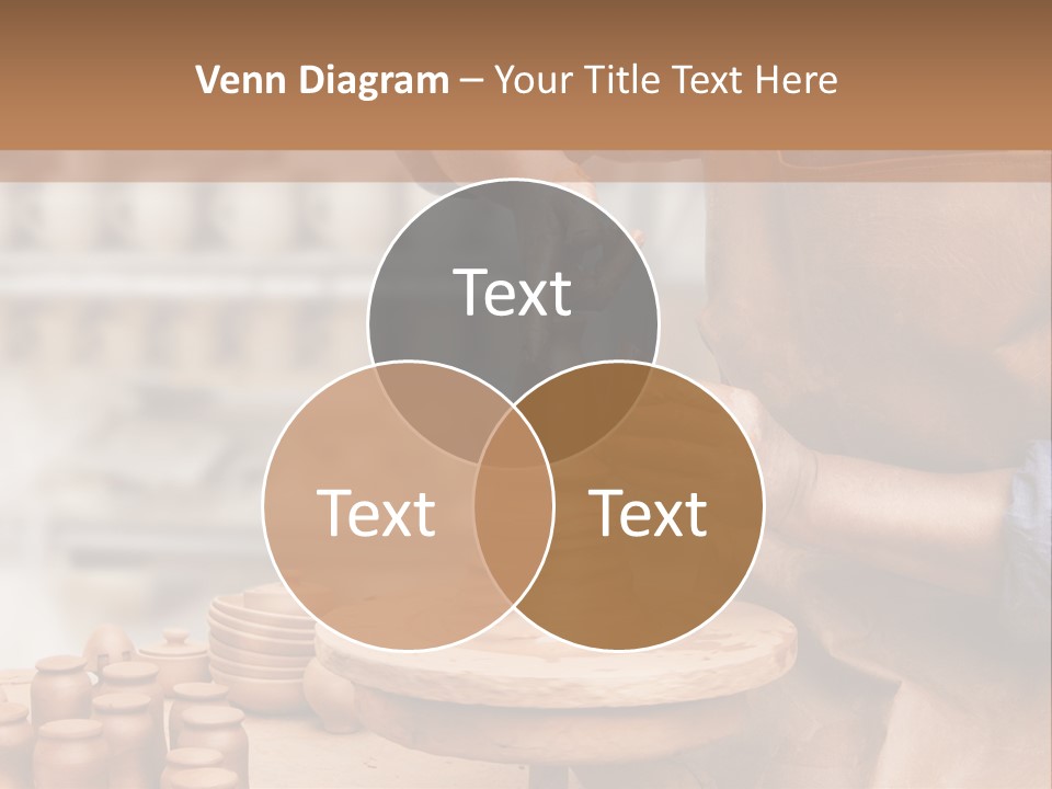 Making Person Ceramic PowerPoint Template