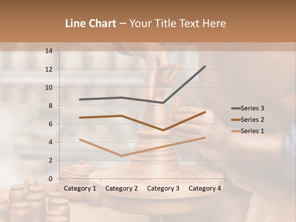 Making Person Ceramic PowerPoint Template