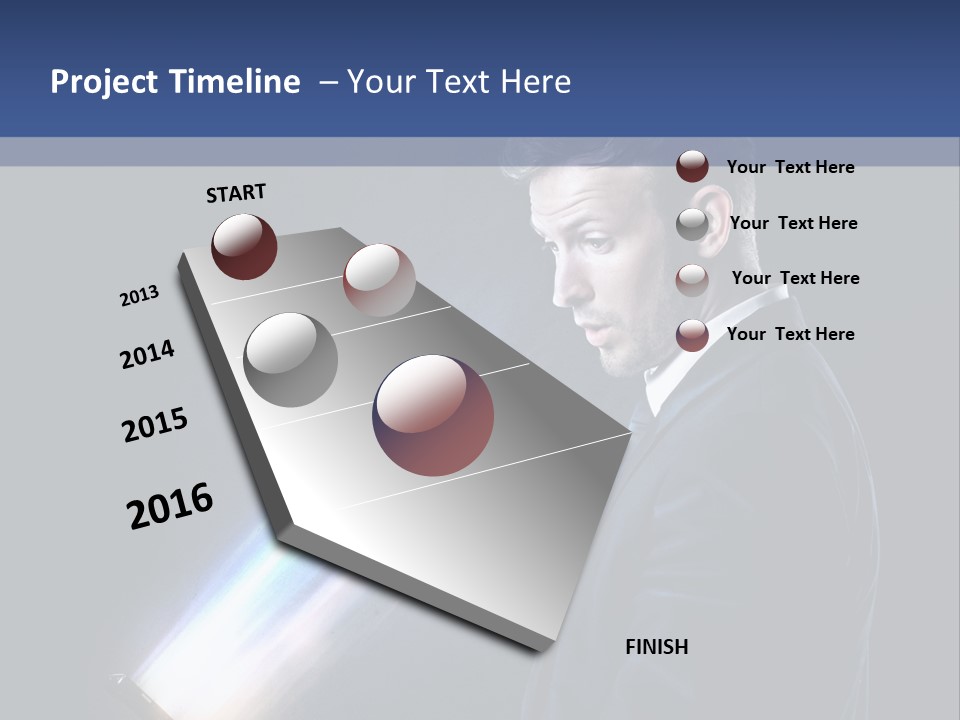 Shock Shine Fascination PowerPoint Template