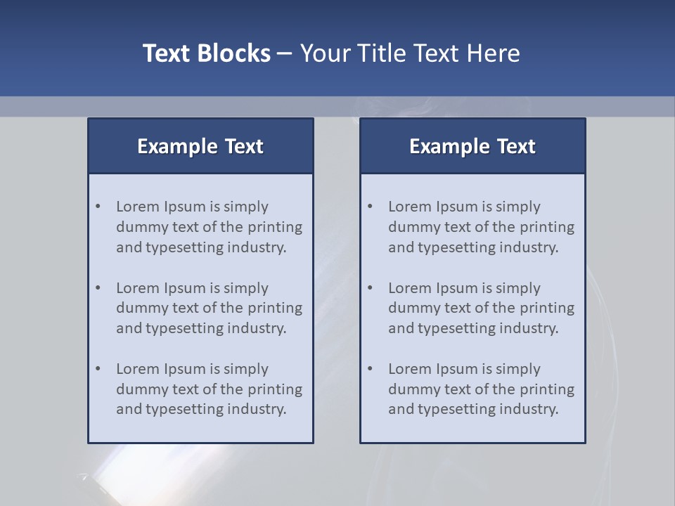 Shock Shine Fascination PowerPoint Template