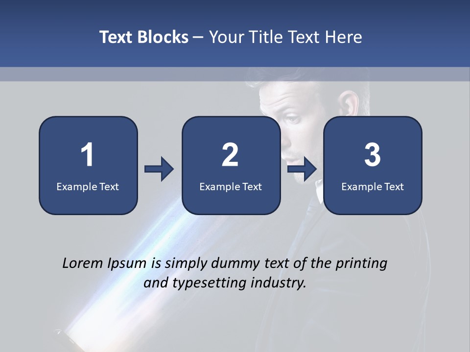 Shock Shine Fascination PowerPoint Template