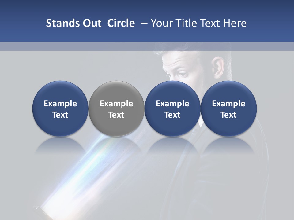 Shock Shine Fascination PowerPoint Template