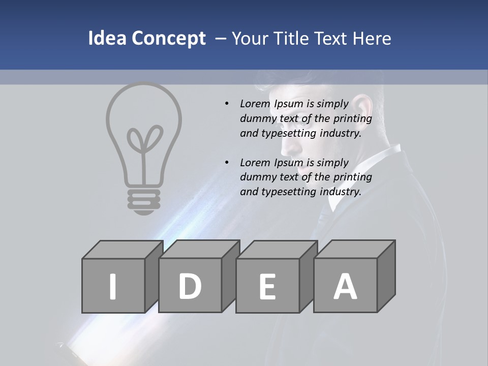 Shock Shine Fascination PowerPoint Template