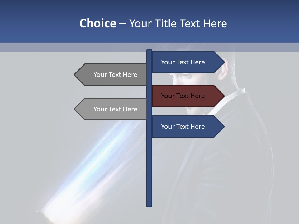 Shock Shine Fascination PowerPoint Template
