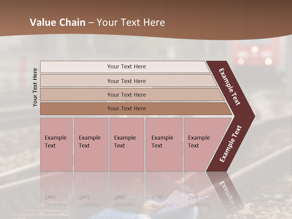 Melancholy Depressed Handwriting PowerPoint Template