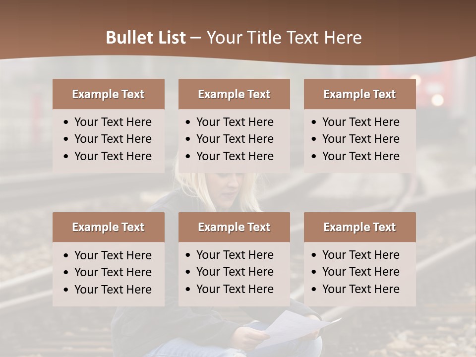 Melancholy Depressed Handwriting PowerPoint Template