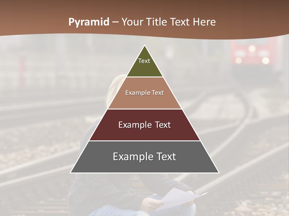 Melancholy Depressed Handwriting PowerPoint Template