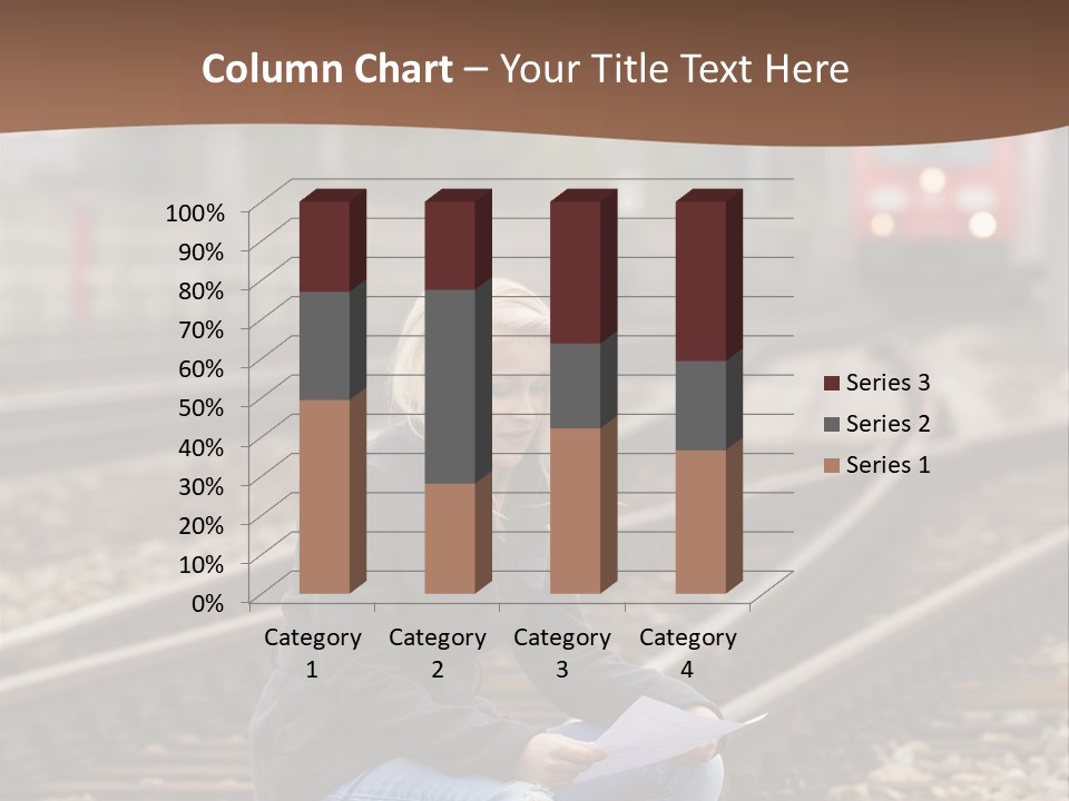Melancholy Depressed Handwriting PowerPoint Template