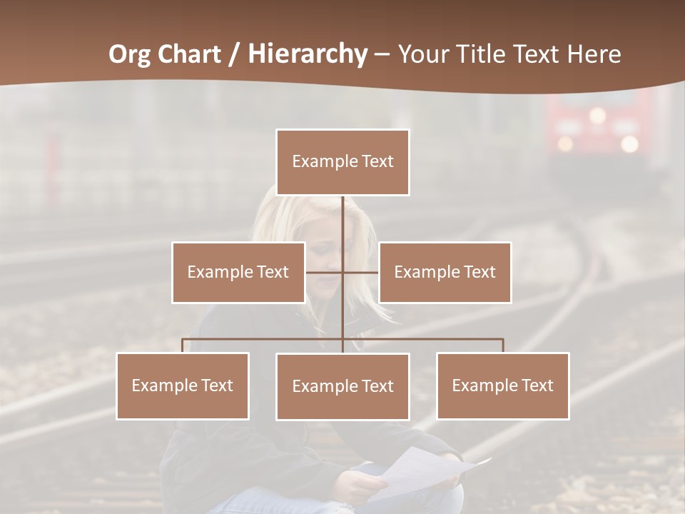 Melancholy Depressed Handwriting PowerPoint Template
