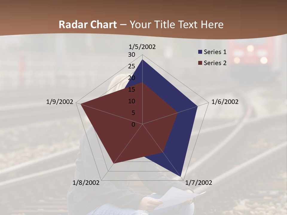 Melancholy Depressed Handwriting PowerPoint Template