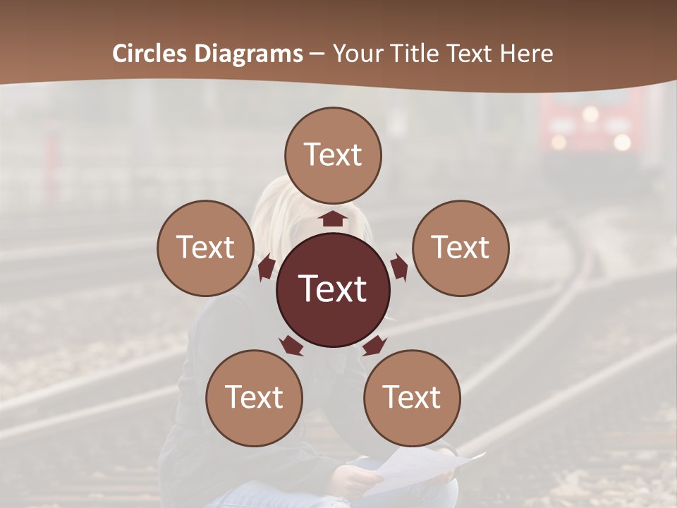 Melancholy Depressed Handwriting PowerPoint Template