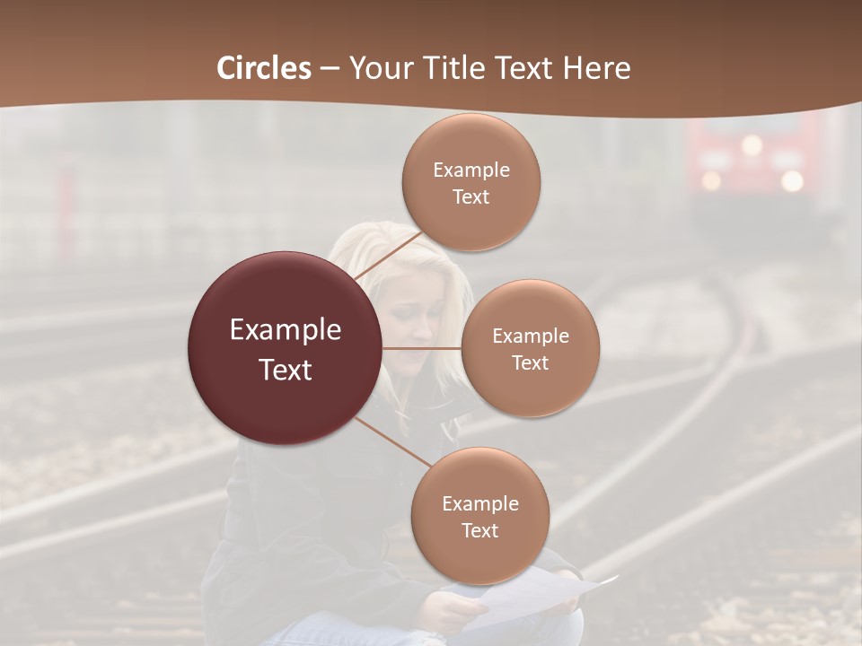 Melancholy Depressed Handwriting PowerPoint Template