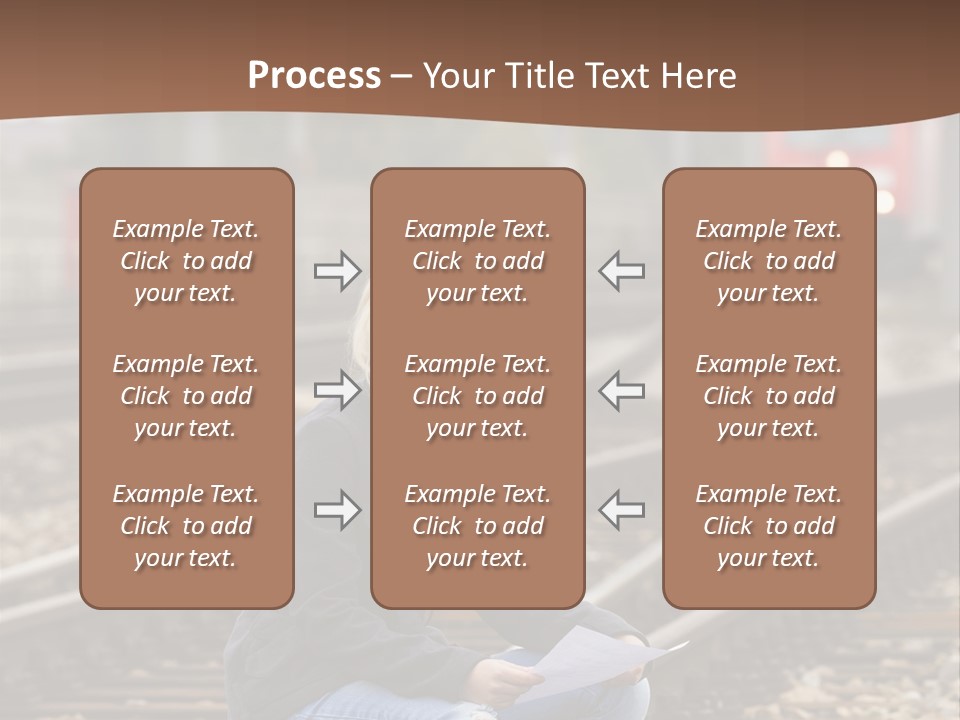 Melancholy Depressed Handwriting PowerPoint Template