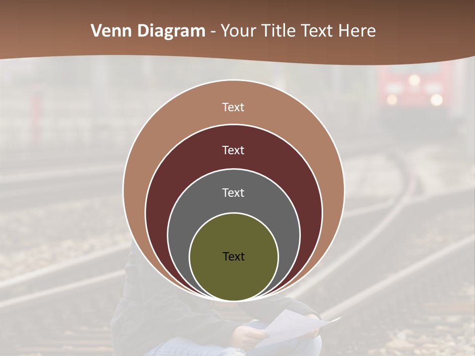 Melancholy Depressed Handwriting PowerPoint Template