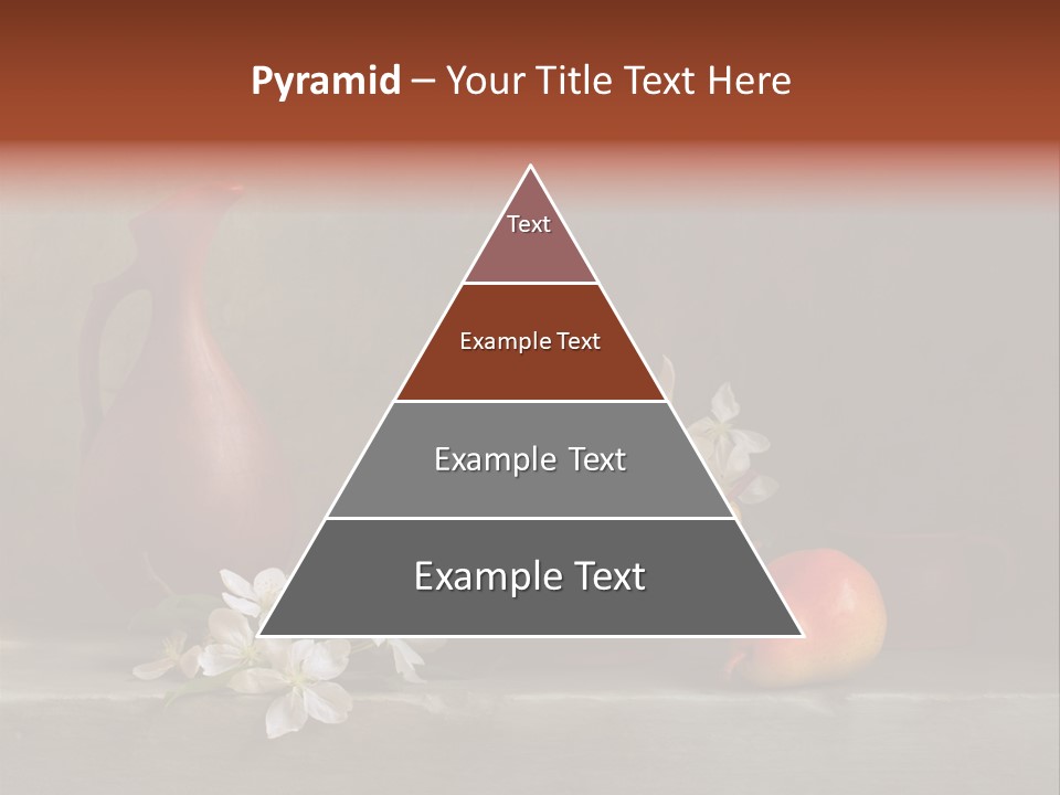 Flower Old Composition PowerPoint Template