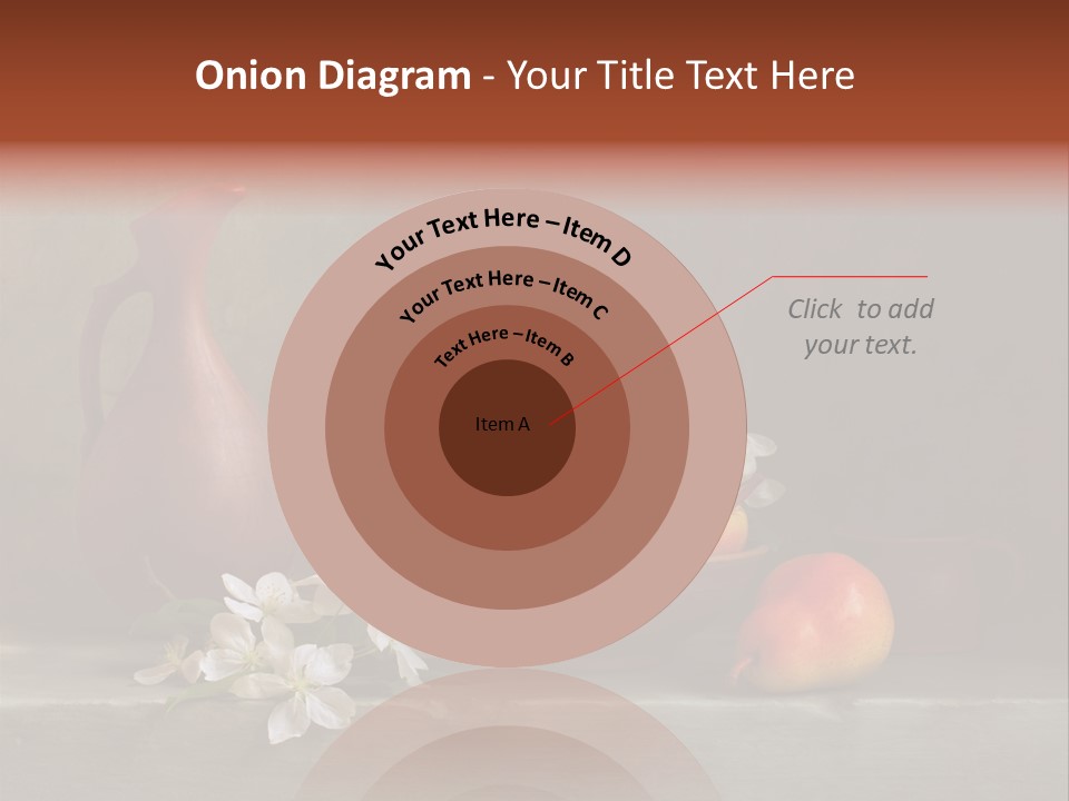 Flower Old Composition PowerPoint Template