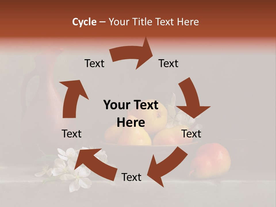 Flower Old Composition PowerPoint Template