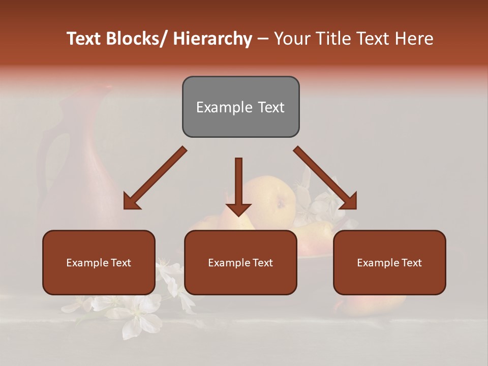 Flower Old Composition PowerPoint Template