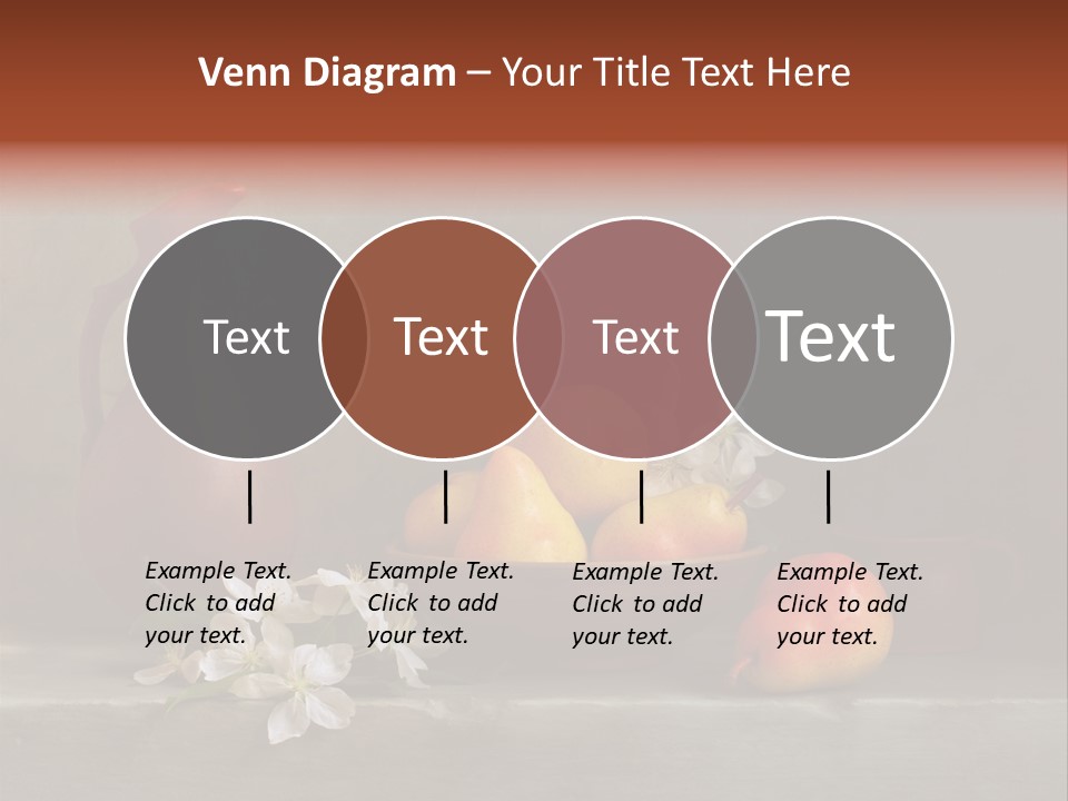 Flower Old Composition PowerPoint Template