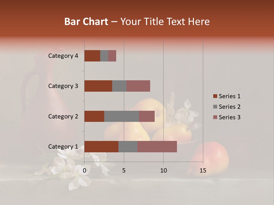 Flower Old Composition PowerPoint Template