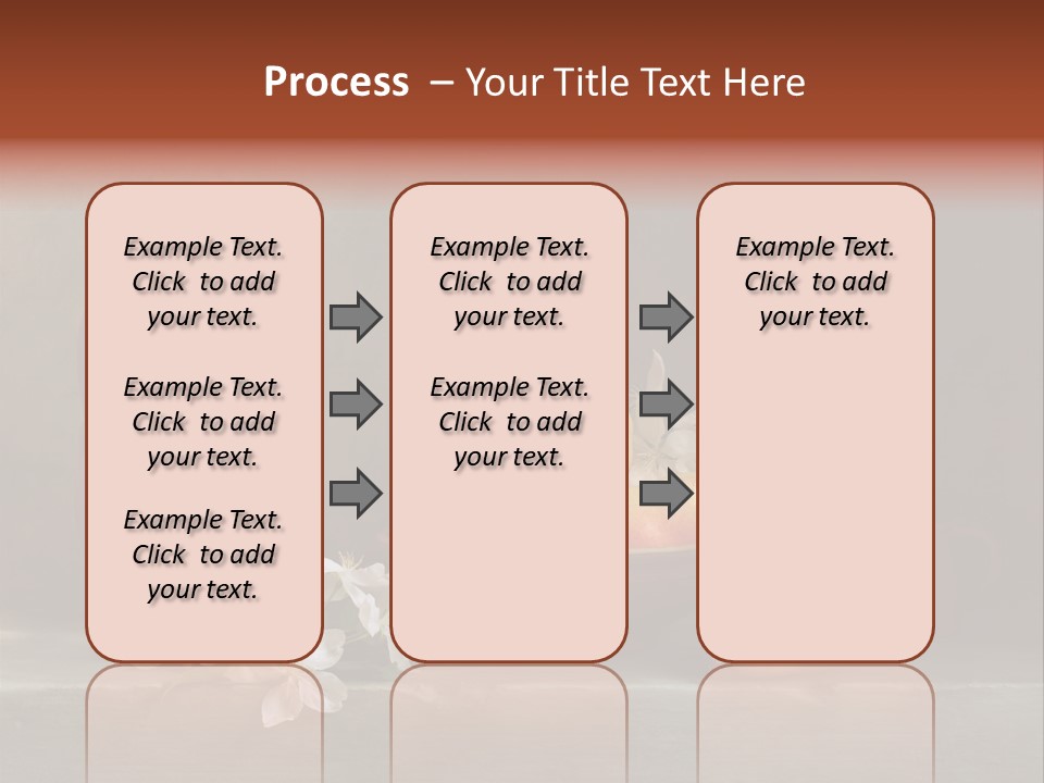 Flower Old Composition PowerPoint Template