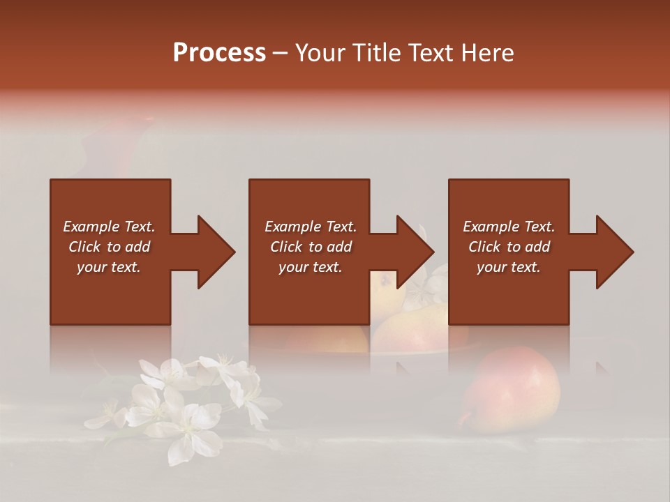 Flower Old Composition PowerPoint Template