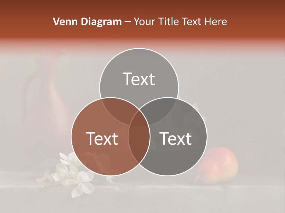 Flower Old Composition PowerPoint Template