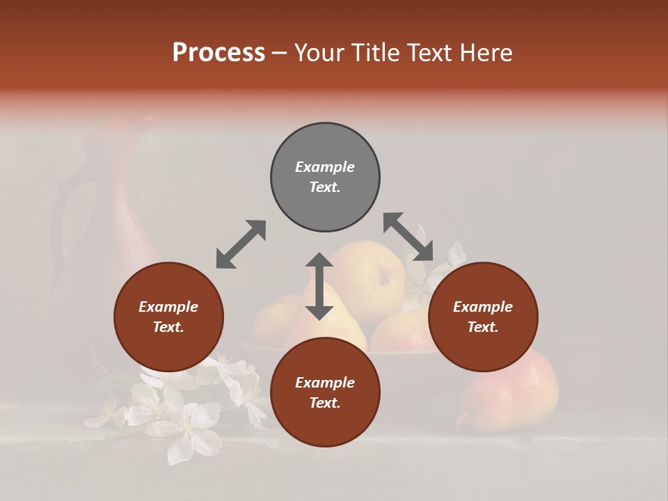 Flower Old Composition PowerPoint Template