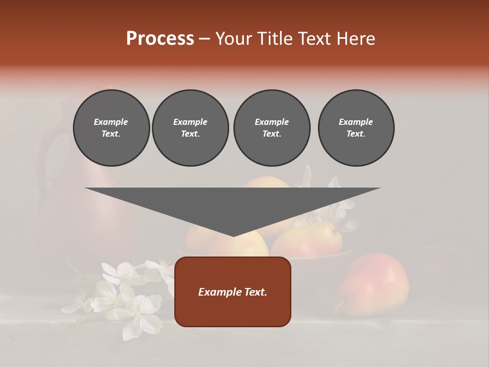 Flower Old Composition PowerPoint Template