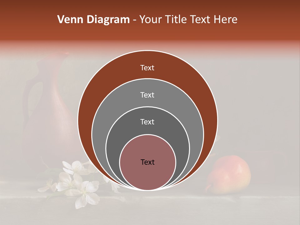 Flower Old Composition PowerPoint Template