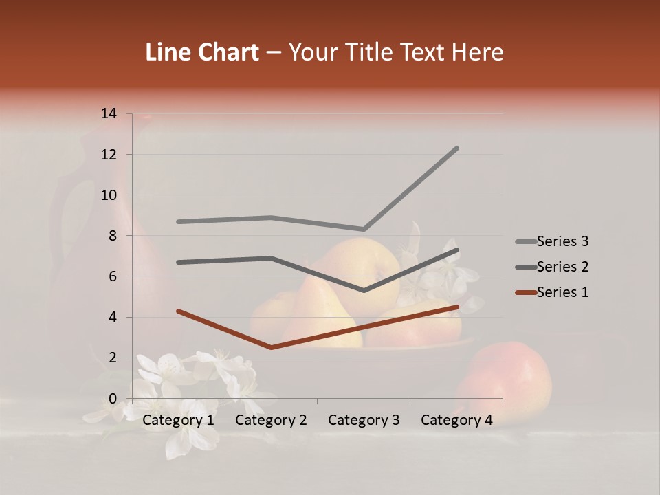 Flower Old Composition PowerPoint Template