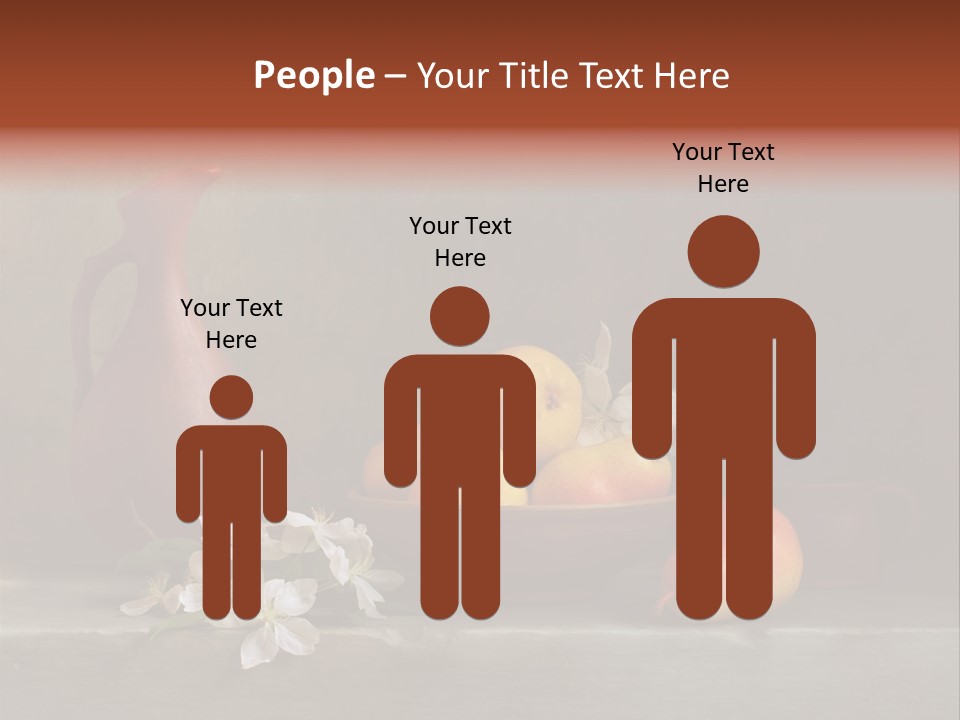 Flower Old Composition PowerPoint Template