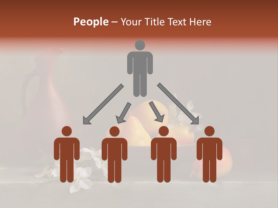 Flower Old Composition PowerPoint Template