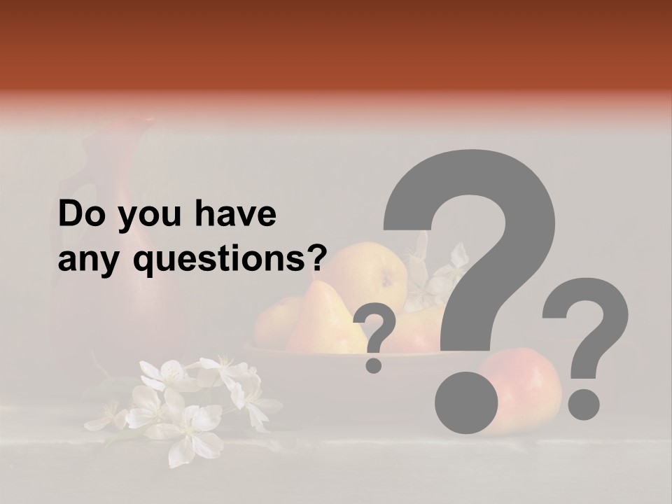 Flower Old Composition PowerPoint Template