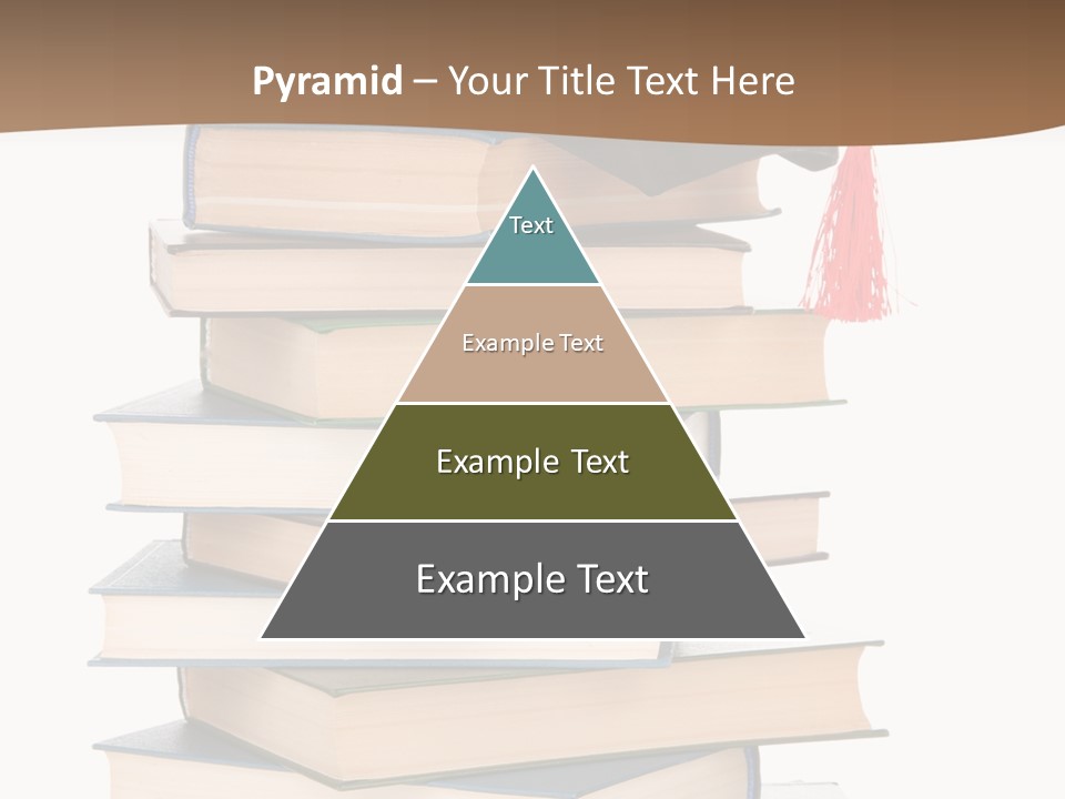Educate White Isolated PowerPoint Template