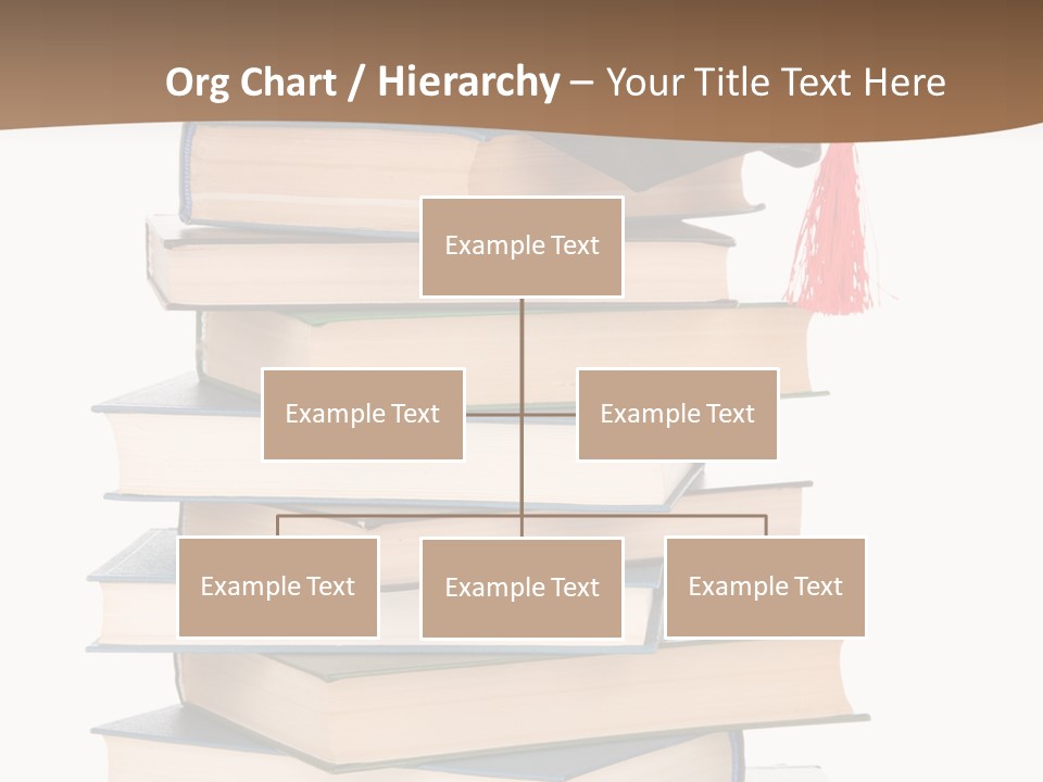 Educate White Isolated PowerPoint Template