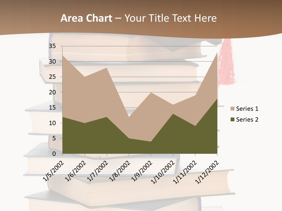 Educate White Isolated PowerPoint Template