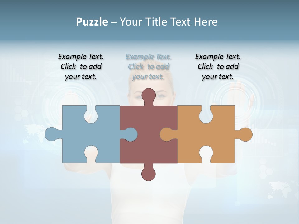 Contact Distance Communication PowerPoint Template