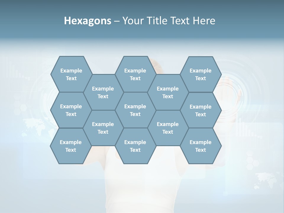 Contact Distance Communication PowerPoint Template