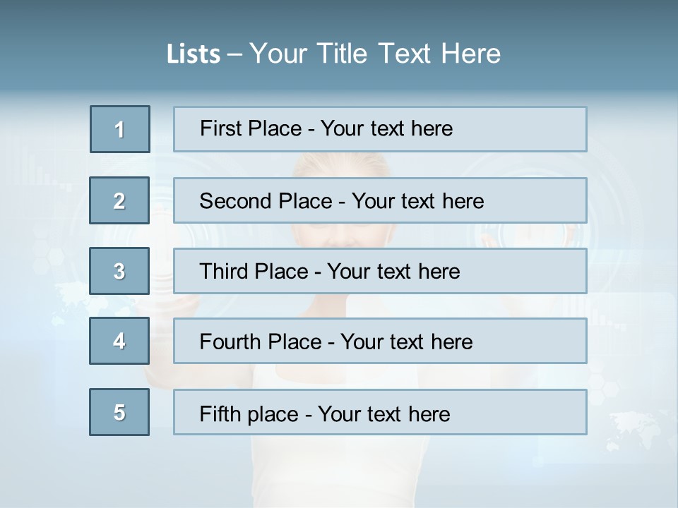 Contact Distance Communication PowerPoint Template