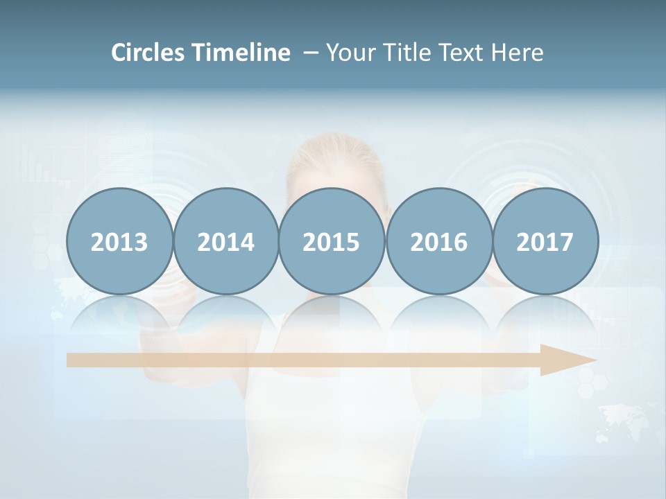 Contact Distance Communication PowerPoint Template