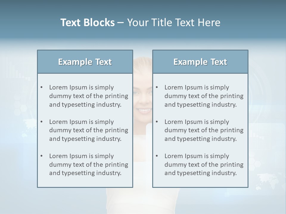 Contact Distance Communication PowerPoint Template