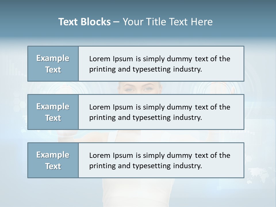 Contact Distance Communication PowerPoint Template