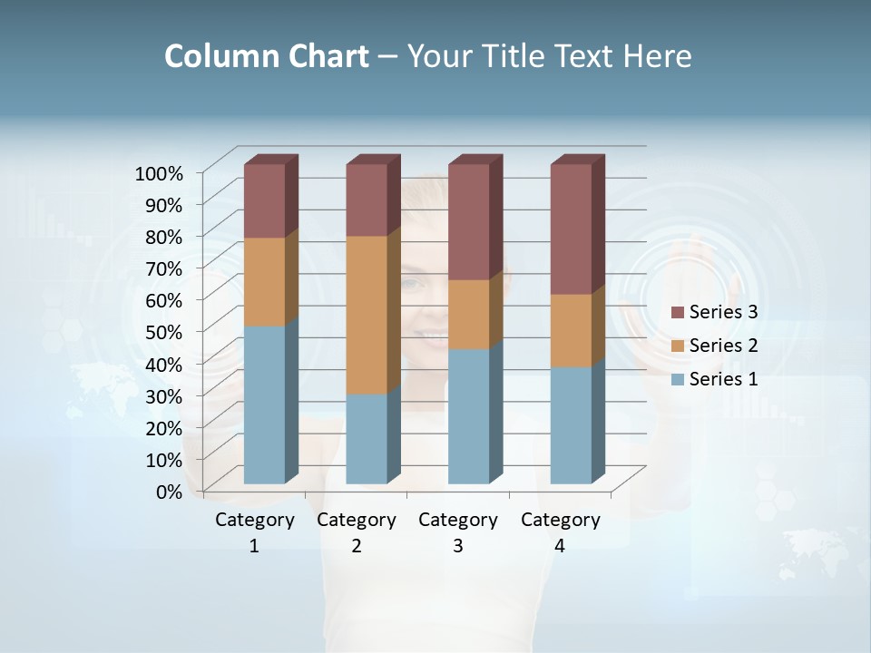 Contact Distance Communication PowerPoint Template