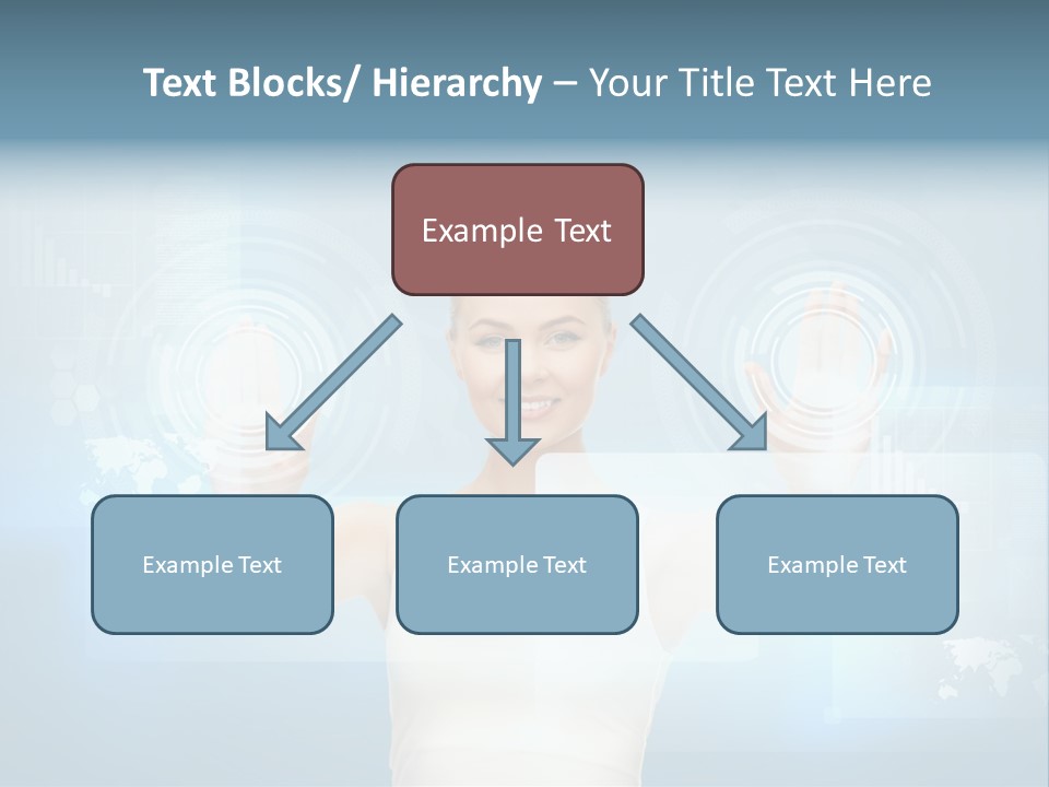 Contact Distance Communication PowerPoint Template