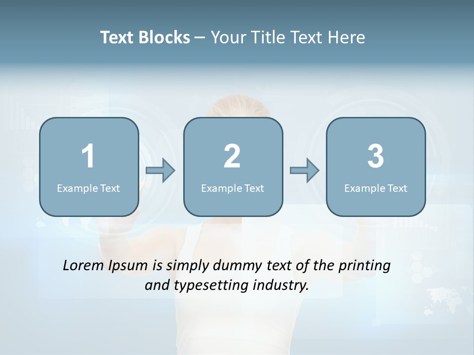Contact Distance Communication PowerPoint Template