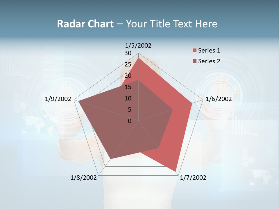 Contact Distance Communication PowerPoint Template