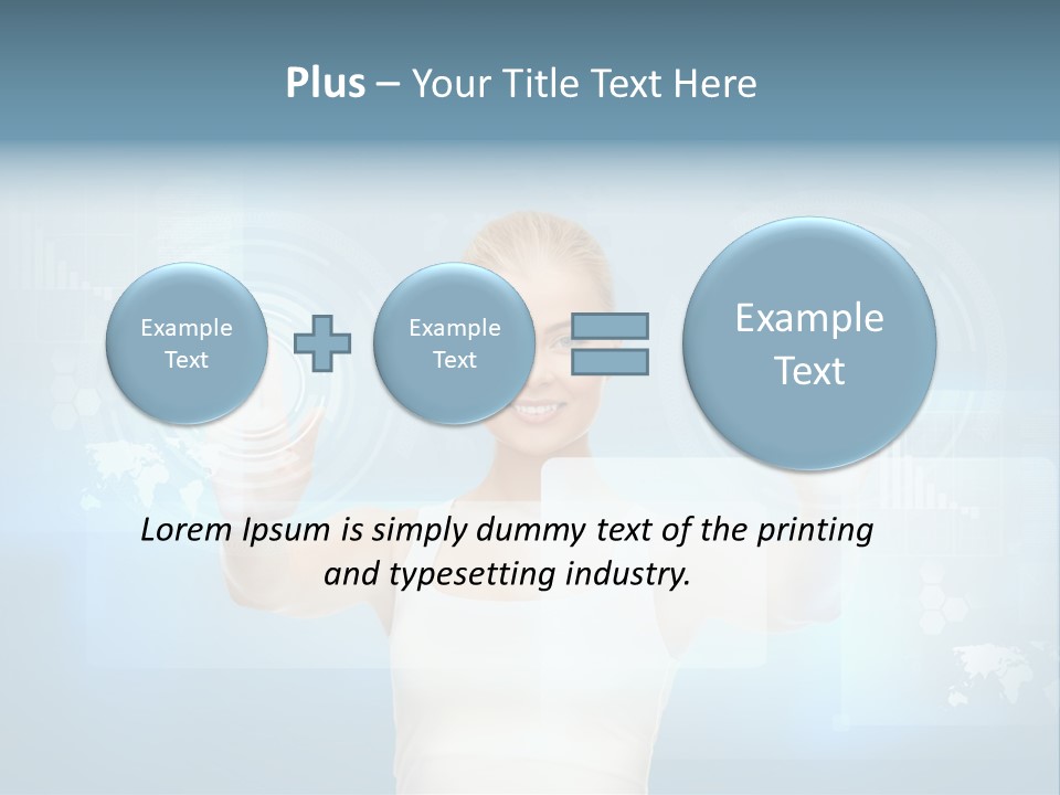 Contact Distance Communication PowerPoint Template