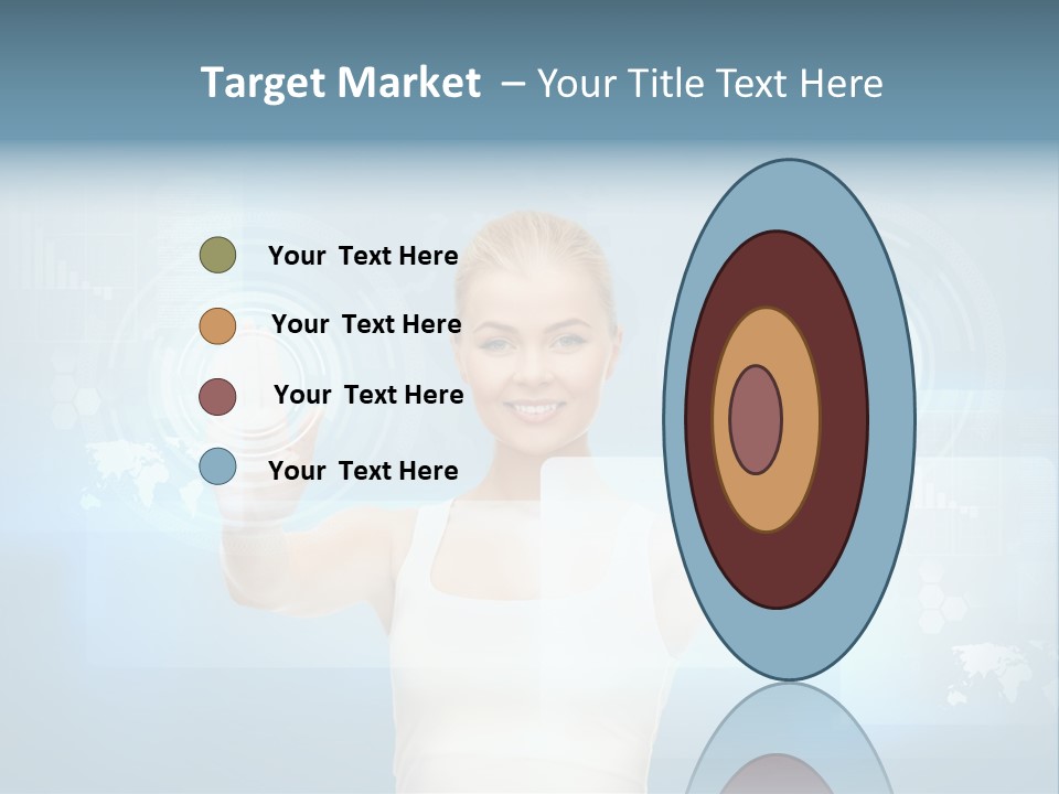 Contact Distance Communication PowerPoint Template